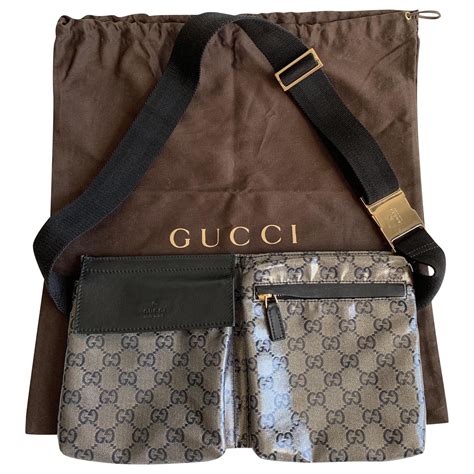 gucci sling black bag